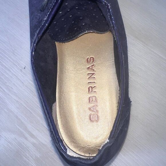 Sabrinas Blue Suede Classic Casual Sneakers Women's 8 - Picture 8 of 11